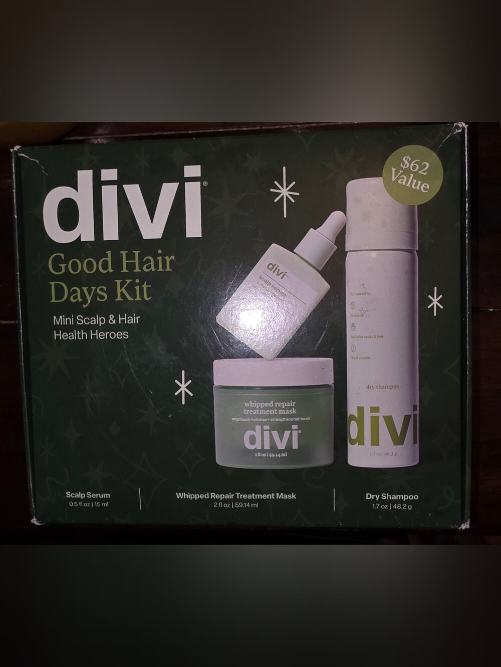 Divi Good Hair Days Kit – Mini Scalp & Hair Health Heroes ($62 Value)
